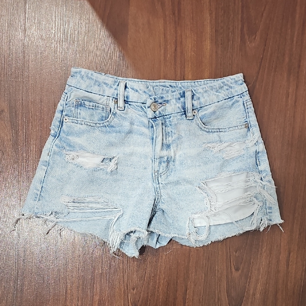 American Eagle Outfitters Light Blue Jean Shorts